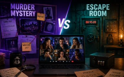 Blog Posts 11 Virtual Murder Mystery vs Virtual Escape Room
